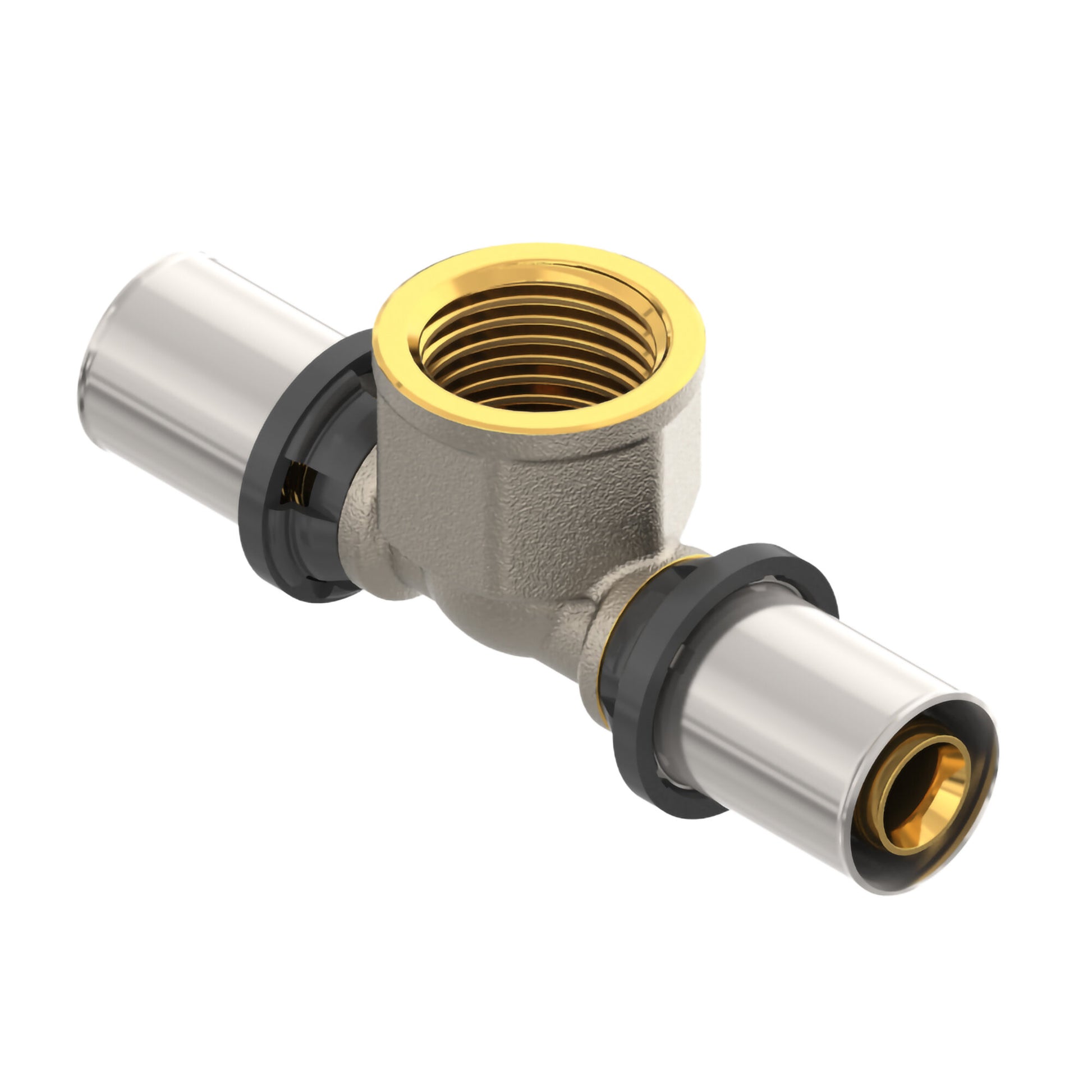 Afbeelding van een body inbouwkraan met maat 16x3/4, ontworpen voor efficiënte en betrouwbare waterinstallaties in moderne toepassingen.